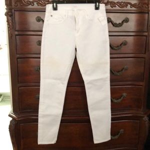 Hudson white jeans